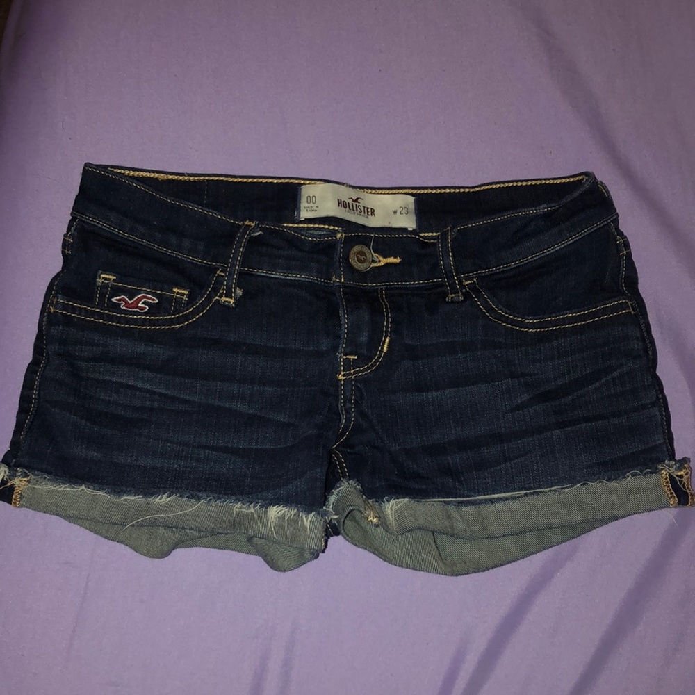 low rise hollister shorts